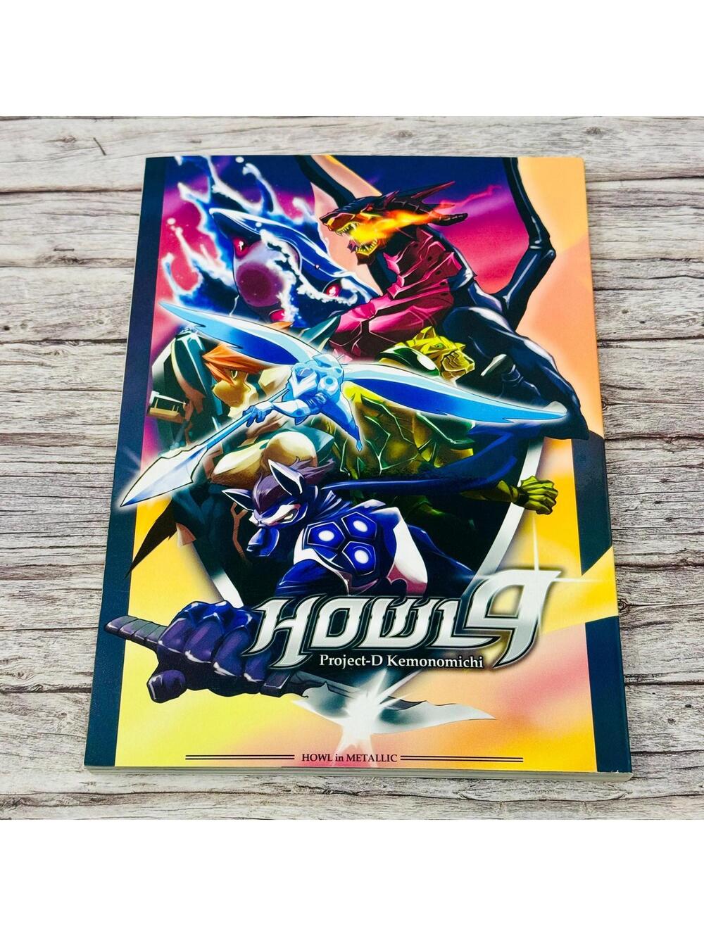 Howl 9 Kemono Project-D Kemonomichi Manga Anthro Art Book Japan Import US Seller